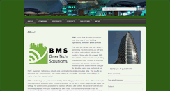 Desktop Screenshot of bmsgreentech.com